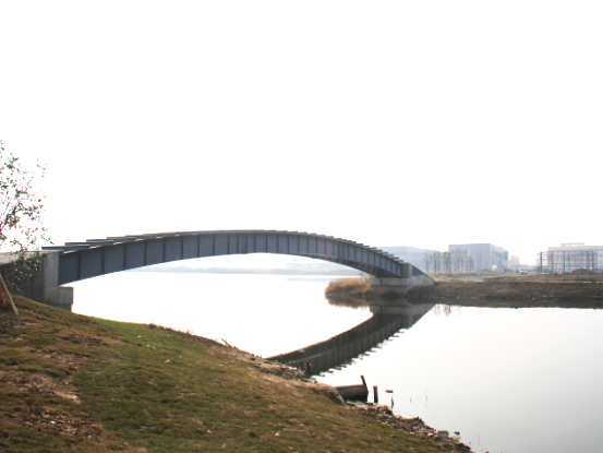 吴江欧普照明钢构桥